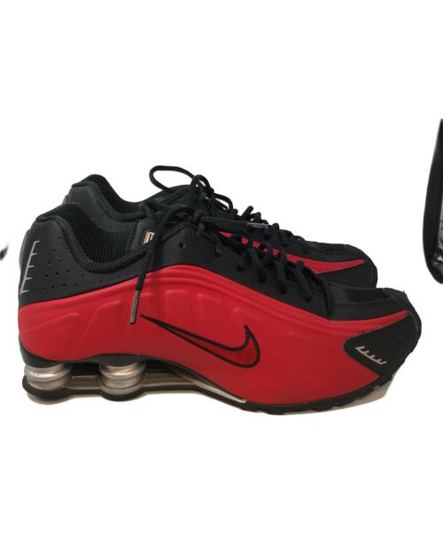 NIKE（ナイキ）NIKE (ナイキ) SHOX R4 レッド サイズ:28の古着・服飾アイテム