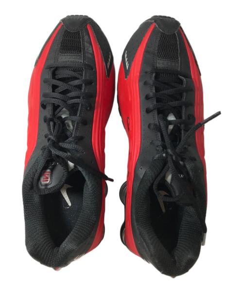 NIKE（ナイキ）NIKE (ナイキ) SHOX R4 レッド サイズ:28の古着・服飾アイテム