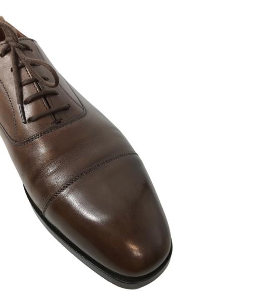 Crockett & Jones（クロケット＆ジョーンズ）Crockett & Jones (クロケット＆ジョーンズ) AUDLEY / オードリー ストレートチップレザーシューズ ブラウン サイズ:7Eの古着・服飾アイテム