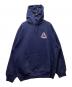 PALACE（パレス）の古着「TRI-LINE HOOD（トライライン） / スウェット プルオーバーパーカー」｜ネイビー