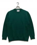 Yonetomiヨネトミ）の古着「this is a sweater ウール×カシミヤ ニット 25-204-001」｜グリーン