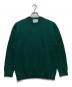 yonetomi（ヨネトミ）の古着「this is a sweater ウール×カシミヤ ニット 25-204-001」｜グリーン