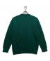 yonetomi (ヨネトミ) this is a sweater ウール×カシミヤ ニット 25-204-001 グリーン サイズ:3：13000円