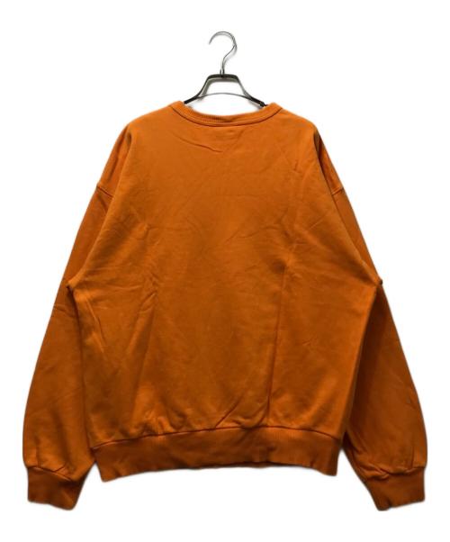 DRIES VAN NOTEN（ドリスヴァンノッテン）DRIES VAN NOTEN (ドリスヴァンノッテン) クルーネックスウェット KKUEKS0820 オレンジ サイズ:Sの古着・服飾アイテム