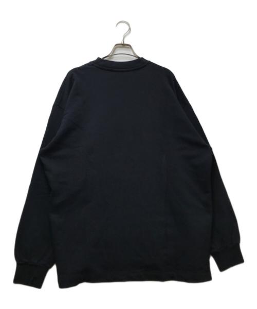 DRIES VAN NOTEN（ドリスヴァンノッテン）DRIES VAN NOTEN (ドリスヴァンノッテン) モックネックスウェット ネイビー サイズ:Mの古着・服飾アイテム
