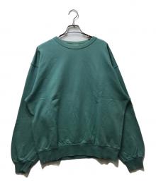 DRIES VAN NOTEN（ドリスヴァンノッテン）の古着「クルーネックスウェット」｜グリーン