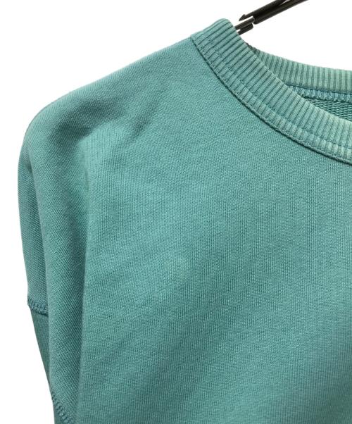 DRIES VAN NOTEN（ドリスヴァンノッテン）DRIES VAN NOTEN (ドリスヴァンノッテン) クルーネックスウェット グリーン サイズ:Sの古着・服飾アイテム