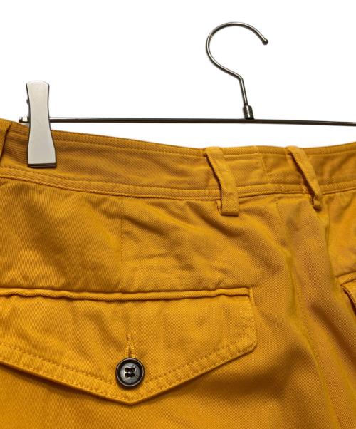 DRIES VAN NOTEN（ドリスヴァンノッテン）DRIES VAN NOTEN (ドリスヴァンノッテン) 1タック カラーチノパン イエロー サイズ:46の古着・服飾アイテム