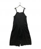 fog linen workフォグリネンワーク）の古着「リネンワンピース」｜ブラック