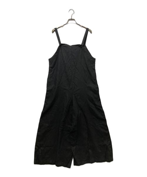 fog linen work（フォグリネンワーク）fog linen work (フォグリネンワーク) リネンワンピース ブラック サイズ:実寸参照の古着・服飾アイテム