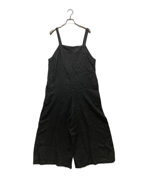 fog linen work（フォグリネンワーク）fog linen work (フォグリネンワーク) リネンワンピース ブラック サイズ:実寸参照の古着・服飾アイテム