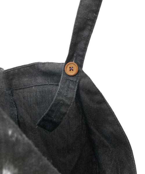fog linen work（フォグリネンワーク）fog linen work (フォグリネンワーク) リネンワンピース ブラック サイズ:実寸参照の古着・服飾アイテム