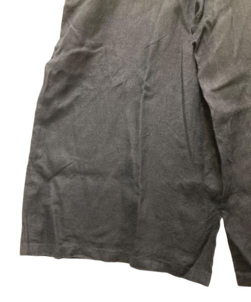 fog linen work（フォグリネンワーク）fog linen work (フォグリネンワーク) リネンワンピース ブラック サイズ:実寸参照の古着・服飾アイテム