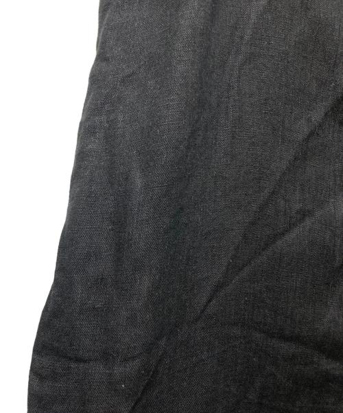 fog linen work（フォグリネンワーク）fog linen work (フォグリネンワーク) リネンワンピース ブラック サイズ:実寸参照の古着・服飾アイテム