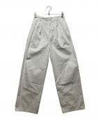 RETROVEリトローヴ）の古着「TUCK EASY PANTS」｜ホワイト