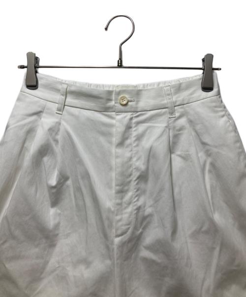 RETROVE（リトローヴ）RETROVE (リトローヴ) TUCK EASY PANTS ホワイト サイズ:34の古着・服飾アイテム