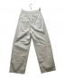 RETROVE (リトローヴ) TUCK EASY PANTS ホワイト サイズ:34：8000円