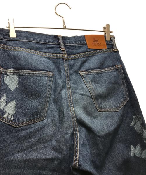 PS Paul Smith RED EAR（ポールスミス レッドイヤー）PS Paul Smith RED EAR (ポールスミス レッドイヤー) パッチワークデニムパンツ ブラック サイズ:Mの古着・服飾アイテム