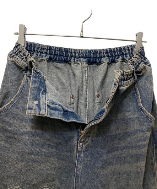 Candy Stripper（キャンディーストリッパー）Candy Stripper (キャンディーストリッパー) HEART DAMAGE DENIM インディゴ サイズ:FREEの古着・服飾アイテム