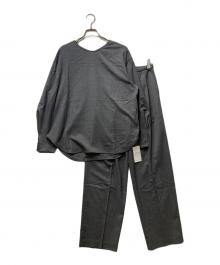 Spick and Span（スピック＆スパン）の古着「Tブラウス/パンツ 2ピースセット」｜グレー