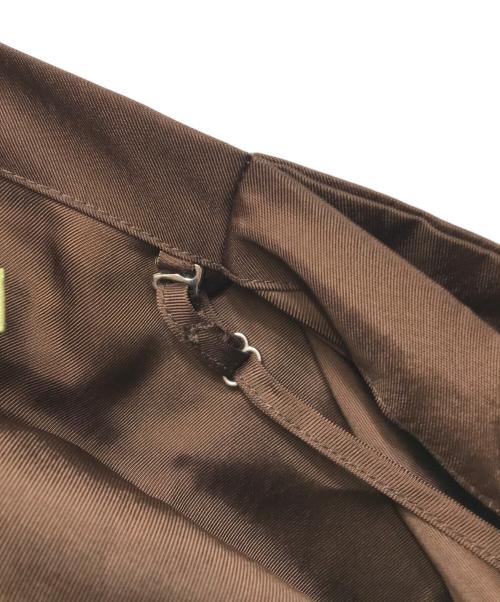 PRANK PROJECT（プランクプロジェクト）PRANK PROJECT (プランクプロジェクト) Square Pattern Skirt OP ブラウン サイズ:FREEの古着・服飾アイテム