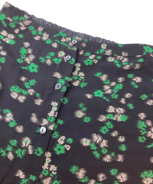 THE SHINZONE（ザ シンゾーン）THE SHINZONE (ザ シンゾーン) 26SS　FLORAL JACQUARD SKIRT(フローラルジャガードスカート) 26MMSK01 ブラック サイズ:34の古着・服飾アイテム