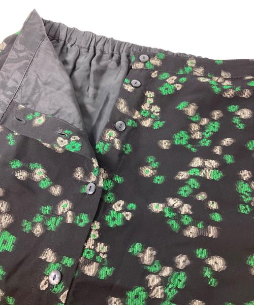 THE SHINZONE（ザ シンゾーン）THE SHINZONE (ザ シンゾーン) 26SS　FLORAL JACQUARD SKIRT(フローラルジャガードスカート) 26MMSK01 ブラック サイズ:34の古着・服飾アイテム
