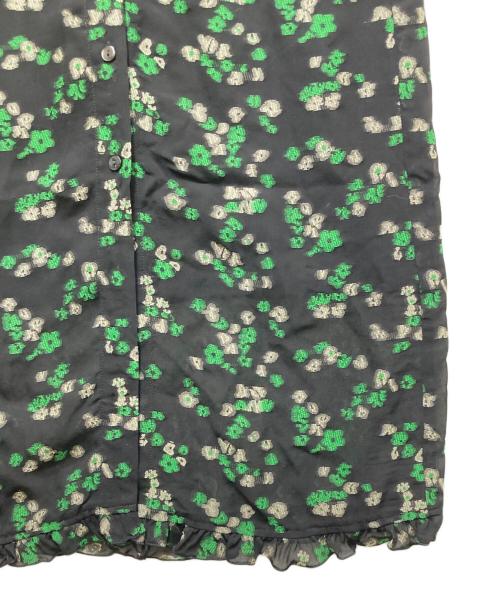 THE SHINZONE（ザ シンゾーン）THE SHINZONE (ザ シンゾーン) 26SS　FLORAL JACQUARD SKIRT(フローラルジャガードスカート) 26MMSK01 ブラック サイズ:34の古着・服飾アイテム