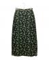 THE SHINZONE（ザ シンゾーン）の古着「26SS　FLORAL JACQUARD SKIRT(フローラルジャガードスカート) 26MMSK01」｜ブラック