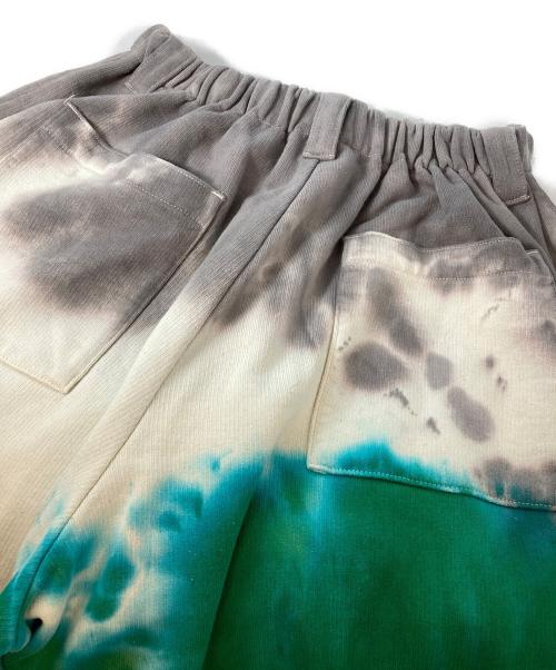 AMBERGLEAM（アンバーグリーム）AMBERGLEAM (アンバーグリーム) TIEDYE PILE PANTS(タイダイパイルパンツ) 1144131112  グレー サイズ:XLの古着・服飾アイテム