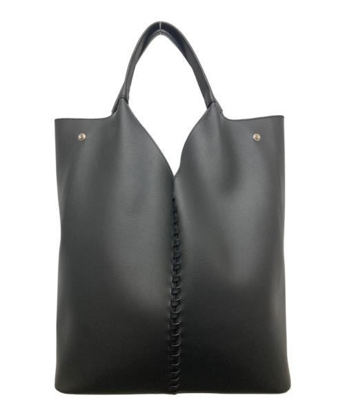 lovst tokyo（ラヴィスト トーキョー）LOVST TOKYO (ラヴィスト トーキョー) Grape Vine Tote Bag/グレープバイントートバッグ ブラックの古着・服飾アイテム