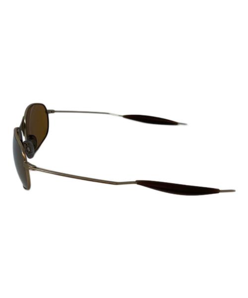 OAKLEY（オークリー）OAKLEY (オークリー) 00'S SQUAR WIRE(スクエアワイヤ) サングラス / Y2K ゴールド サイズ:実寸参照の古着・服飾アイテム