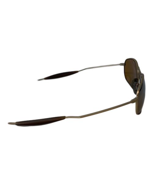 OAKLEY（オークリー）OAKLEY (オークリー) 00'S SQUAR WIRE(スクエアワイヤ) サングラス / Y2K ゴールド サイズ:実寸参照の古着・服飾アイテム