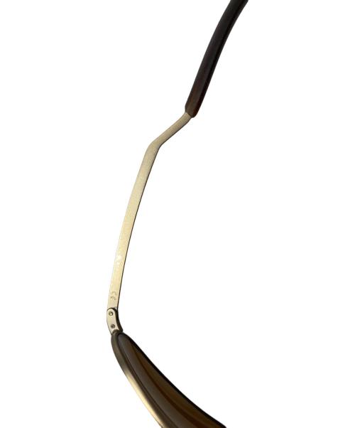 OAKLEY（オークリー）OAKLEY (オークリー) 00'S SQUAR WIRE(スクエアワイヤ) サングラス / Y2K ゴールド サイズ:実寸参照の古着・服飾アイテム