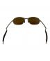中古・古着 OAKLEY (オークリー) 00'S SQUAR WIRE(スクエアワイヤ) サングラス / Y2K ゴールド サイズ:実寸参照：18000円