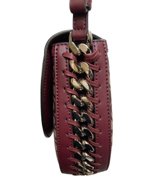 STELLA McCARTNEY（ステラマッカートニー）STELLA McCARTNEY (ステラマッカートニー) フレイムミディアムSウェーブフラップショルダーバッグ ブラウンの古着・服飾アイテム