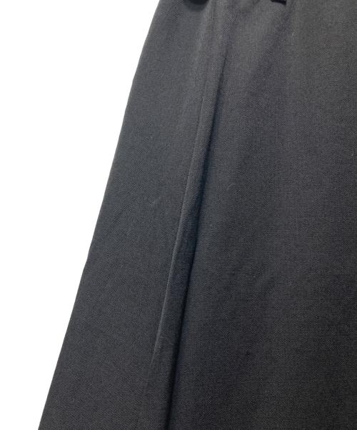 tricot COMME des GARCONS（トリココムデギャルソン）tricot COMME des GARCONS (トリココムデギャルソン) ウールラップスカート tricot COMME des GARCONS ブラック サイズ:Mの古着・服飾アイテム