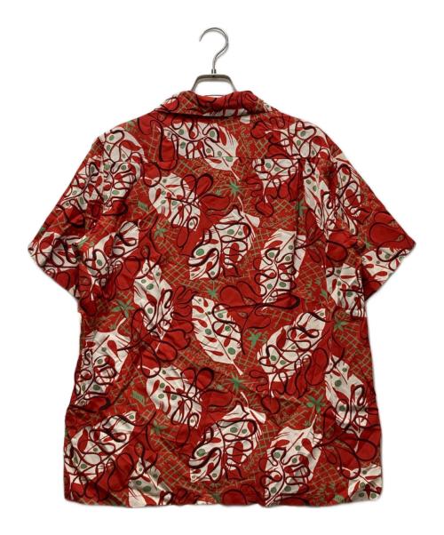 Sun Surf（サンサーフ）Sun Surf (サンサーフ) アロハシャツ レッド サイズ:Mの古着・服飾アイテム