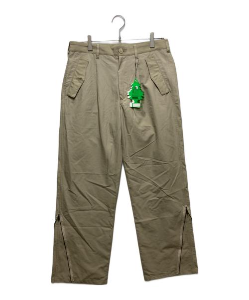 HELLA GREEN（ヘラグリーン）HELLA GREEN (ヘラグリーン) Officer Pants ベージュ サイズ:Mの古着・服飾アイテム