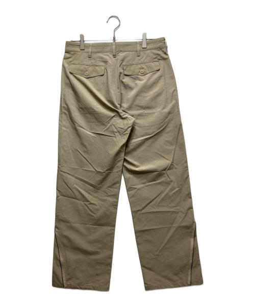 HELLA GREEN（ヘラグリーン）HELLA GREEN (ヘラグリーン) Officer Pants ベージュ サイズ:Mの古着・服飾アイテム
