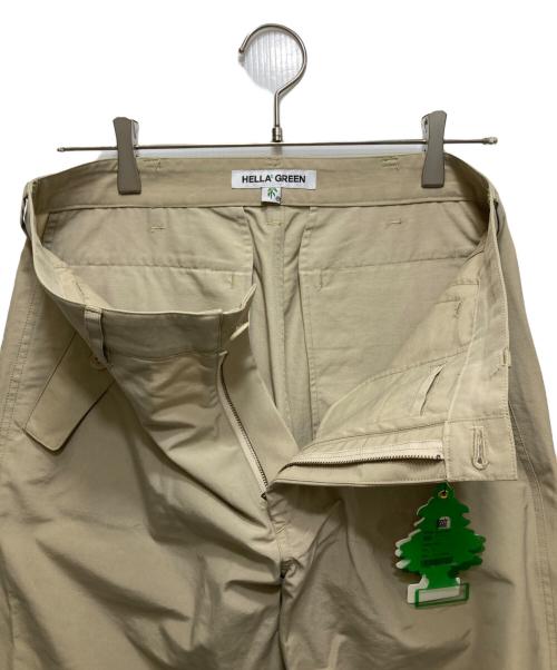 HELLA GREEN（ヘラグリーン）HELLA GREEN (ヘラグリーン) Officer Pants ベージュ サイズ:Mの古着・服飾アイテム