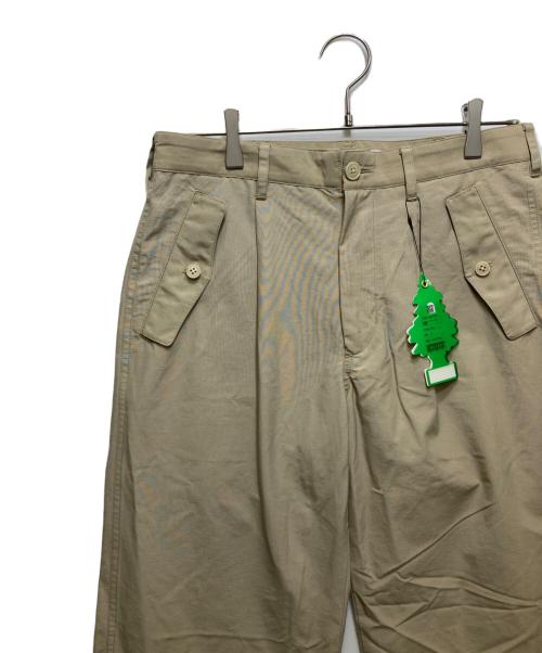 HELLA GREEN（ヘラグリーン）HELLA GREEN (ヘラグリーン) Officer Pants ベージュ サイズ:Mの古着・服飾アイテム