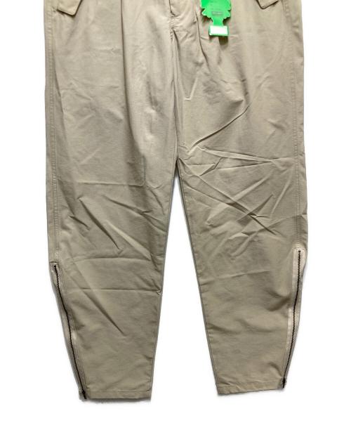 HELLA GREEN（ヘラグリーン）HELLA GREEN (ヘラグリーン) Officer Pants ベージュ サイズ:Mの古着・服飾アイテム