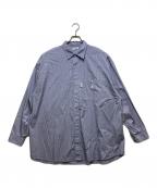 BASICKSベイシックス）の古着「Boyfriend Girlfriend Thomas Mason Shirt」｜ブルー