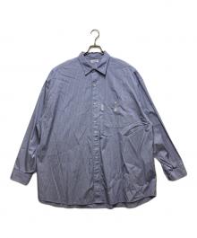 BASICKS（ベイシックス）の古着「Boyfriend Girlfriend Thomas Mason Shirt」｜ブルー