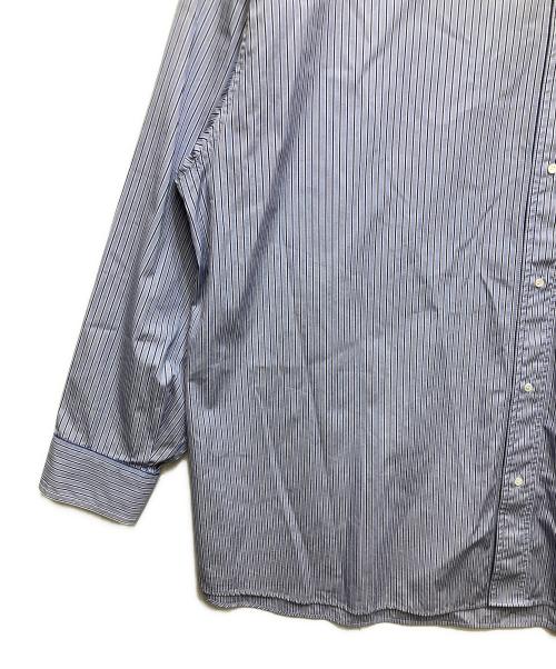 BASICKS（ベイシックス）BASICKS (ベイシックス) Boyfriend Girlfriend Thomas Mason Shirt ブルー サイズ:Lの古着・服飾アイテム