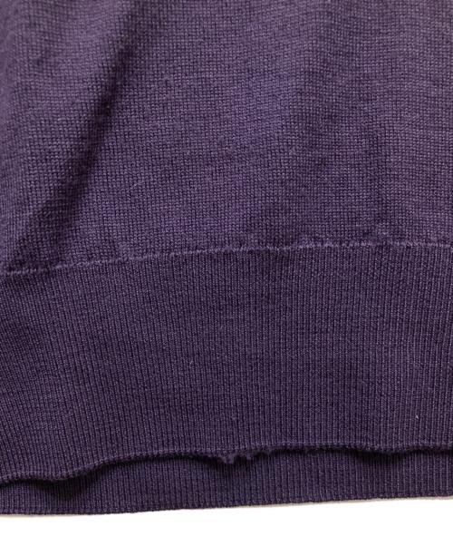 JOHN SMEDLEY（ジョンスメドレー）JOHN SMEDLEY (ジョンスメドレー) タートルネックウールニット パープル サイズ:freeの古着・服飾アイテム