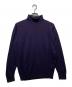 JOHN SMEDLEY（ジョンスメドレー）の古着「タートルネックウールニット」｜パープル