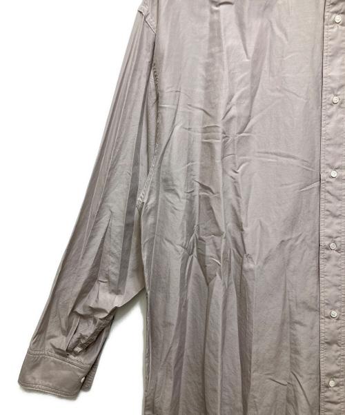 BASICKS（ベイシックス）BASICKS (ベイシックス) Boyfriend Girlfriend shirt ベージュ サイズ:Lの古着・服飾アイテム