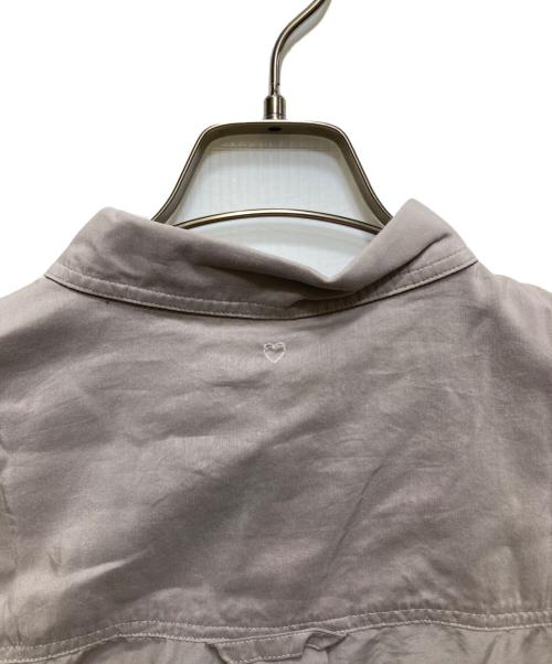 BASICKS（ベイシックス）BASICKS (ベイシックス) Boyfriend Girlfriend shirt ベージュ サイズ:Lの古着・服飾アイテム